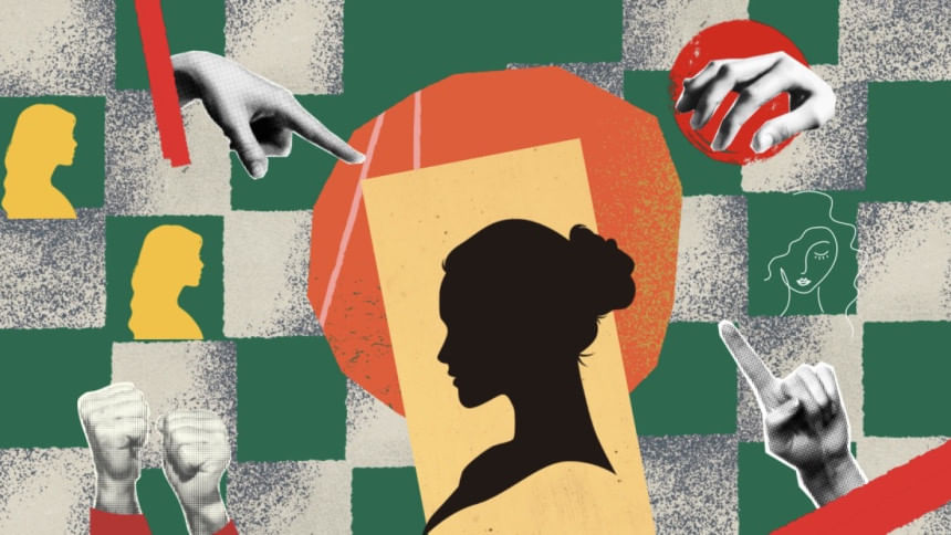 Women harassed Women harassed