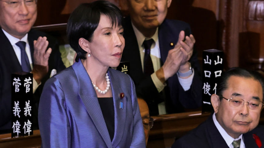 China hawk Takaichi named Japan's first female PM