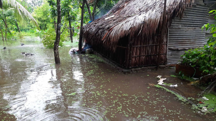 Waterlogging turns daily struggle for 250 families in Sarankhola