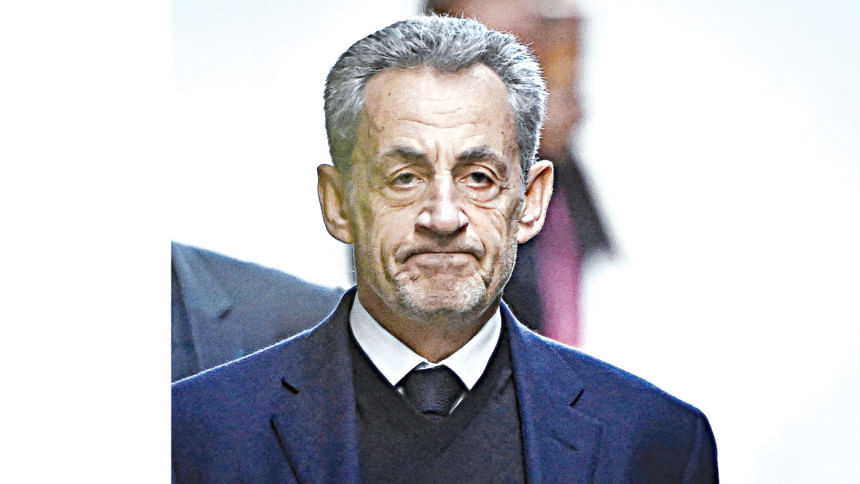 Sarkozy begins 5-yr prison sentence