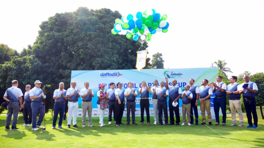 8th Daffodil Captain Cup Golf Tournament 2025 kicks off at Kurmitola Golf Club