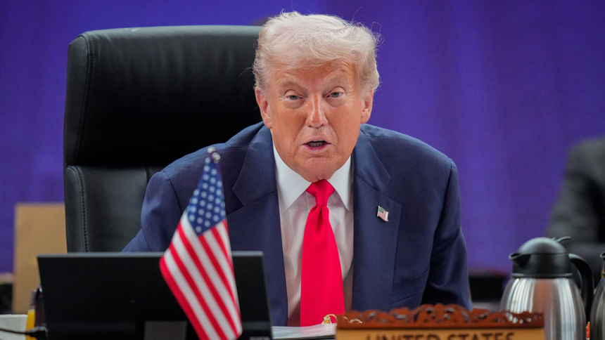 Trump tells Southeast Asian countries: 'US is with you 100%'