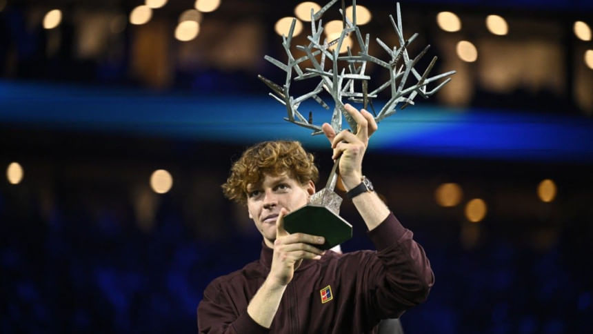 Sinner wins Paris Masters, reclaims world No. 1 ranking