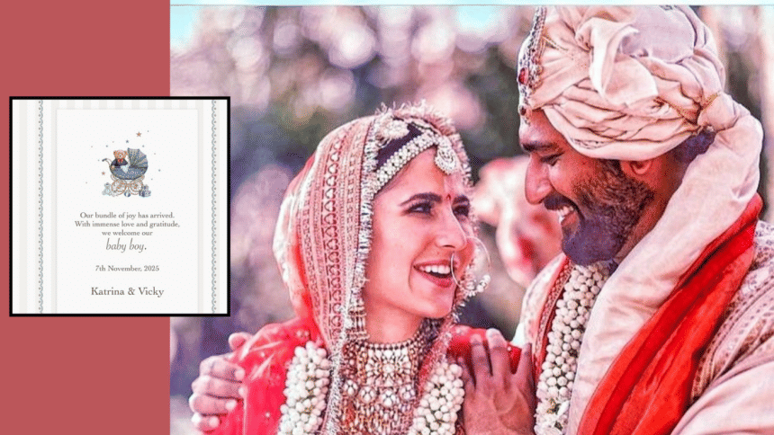 Katrina Kaif and Vicky Kaushal welcome baby boy