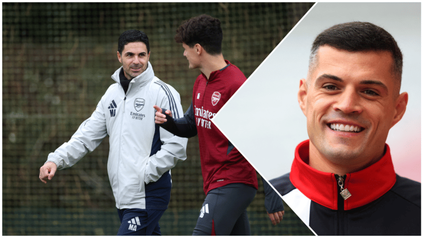Xhaka 'made me a better coach', says Arsenal boss Arteta