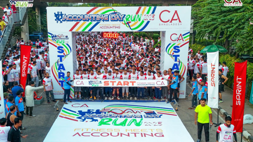 Accounting Day Run 2025 held at Hatirjheel: A celebration of fitness, fellowship, and Accounting profession