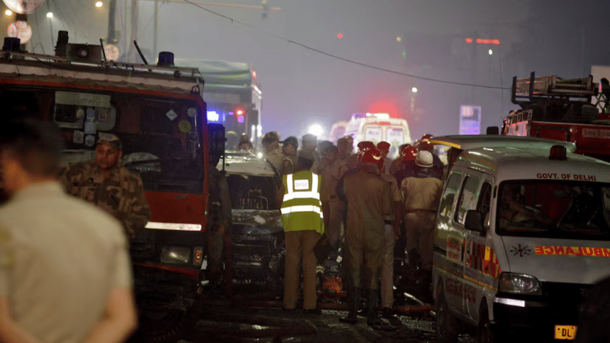 At least 8 killed, 24 injured in car blast near Delhi's Red Fort