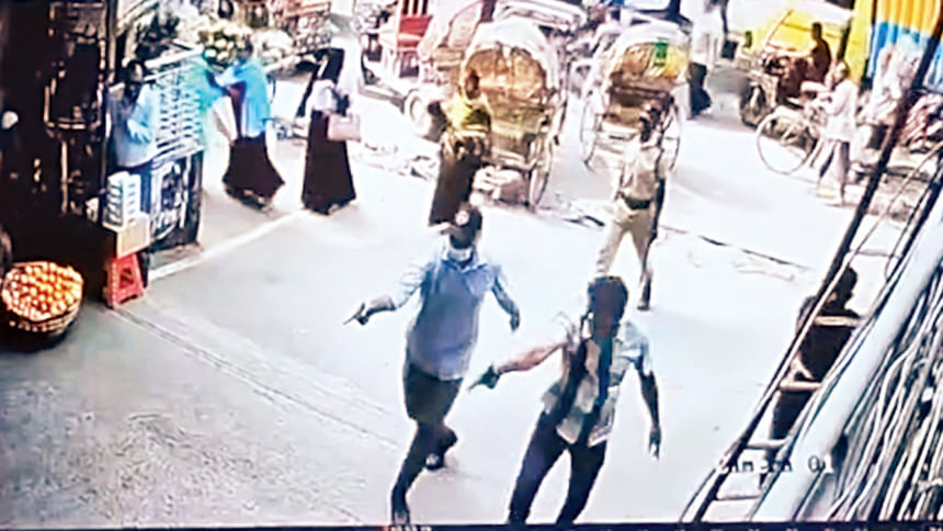 They came, fired, vanished