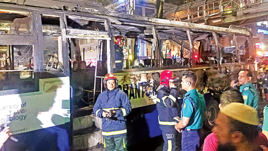 Dhaka on high alert following crude bomb, arson attacks