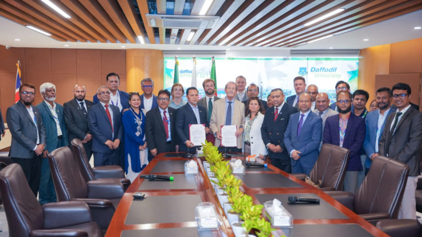 Daffodil International University hosts royal visit of Duke of Braganza Dom Duarte