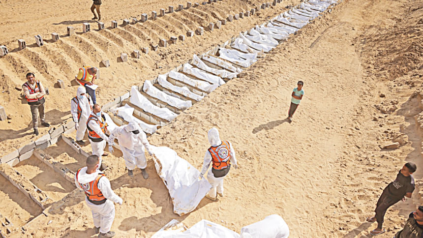 Israel strikes east, south Gaza City