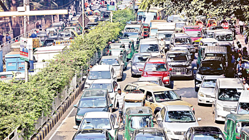 Traffic slows in some spots amid eight-party rally