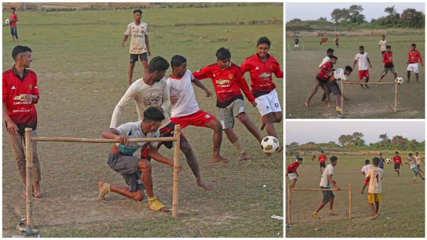 Where football flame burns bright as ever