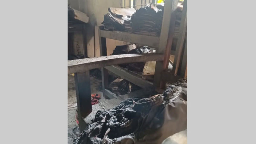 Fire burns documents at Grameen Bank branch in B’baria; official calls it arson
