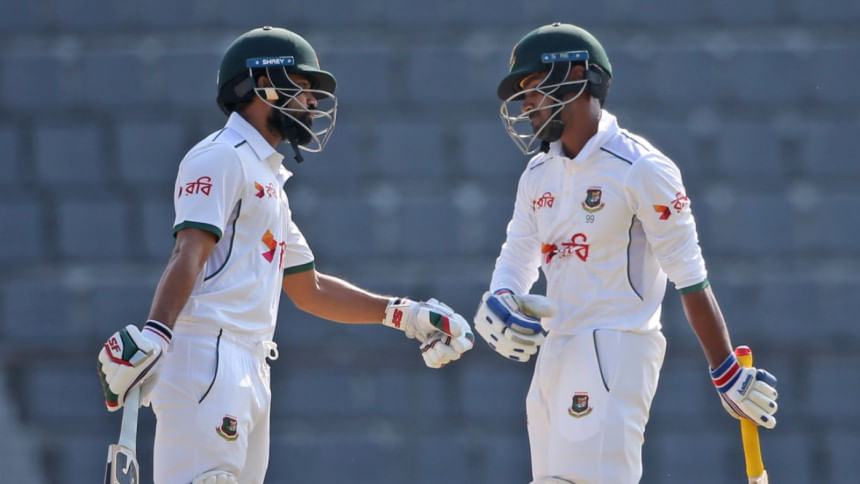 Openers Shadman, Joy ease Tigers into control with unbeaten century stand