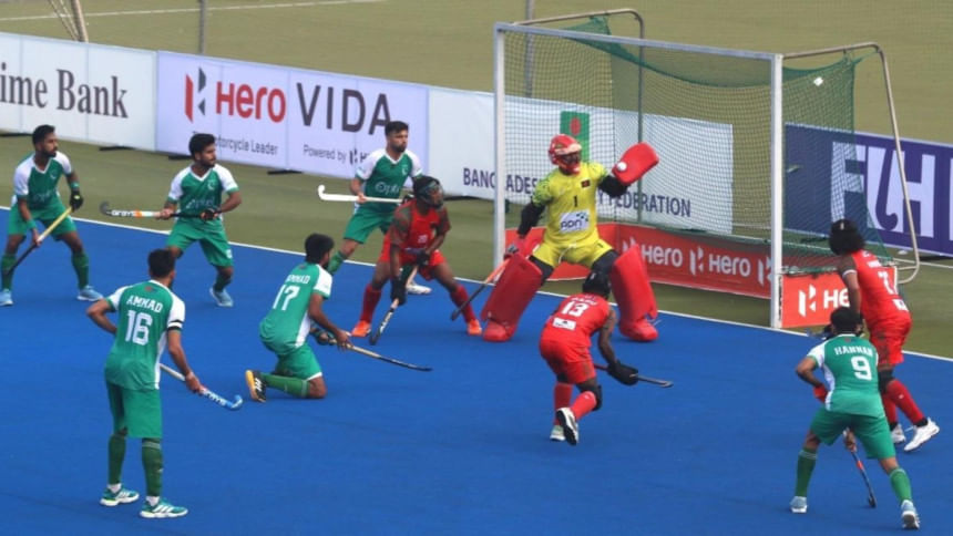 Pakistan maul Bangladesh 8-0 to confirm FIH World Cup Qualifiers spot