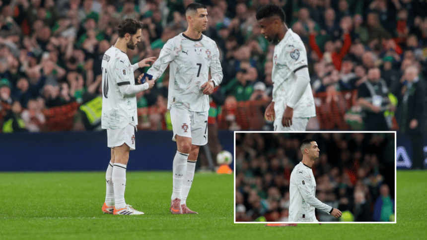 Ronaldo red ‘harsh’, could miss World Cup start if Portugal qualify