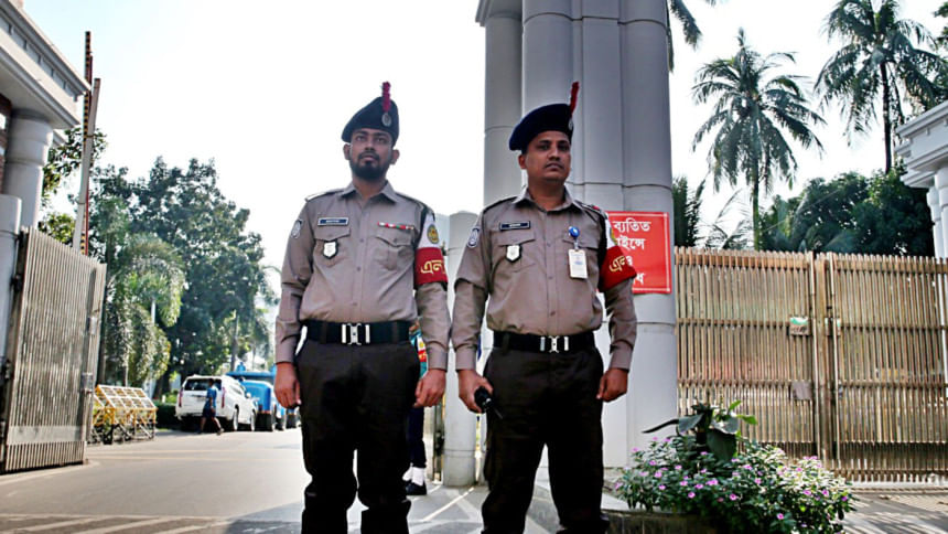 Police don new uniforms