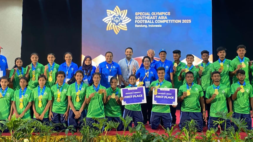 Double delight for Bangladesh in Special Olympics SE Asia