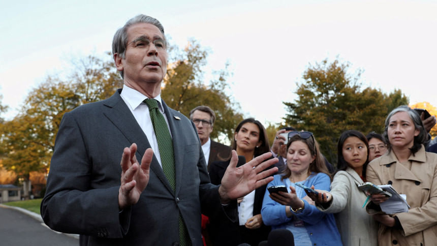 No recession risk for US economy as a whole after $11 billion shutdown hit, Bessent says