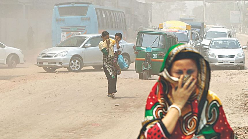 Dhaka’s Air Quality 5th Worst In The World This Morning 