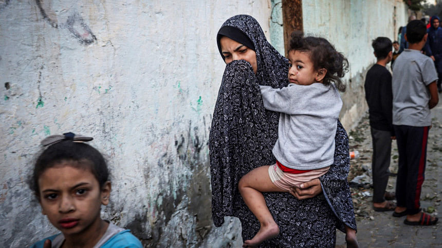 Wounded Children With No Surviving Family In Gaza 