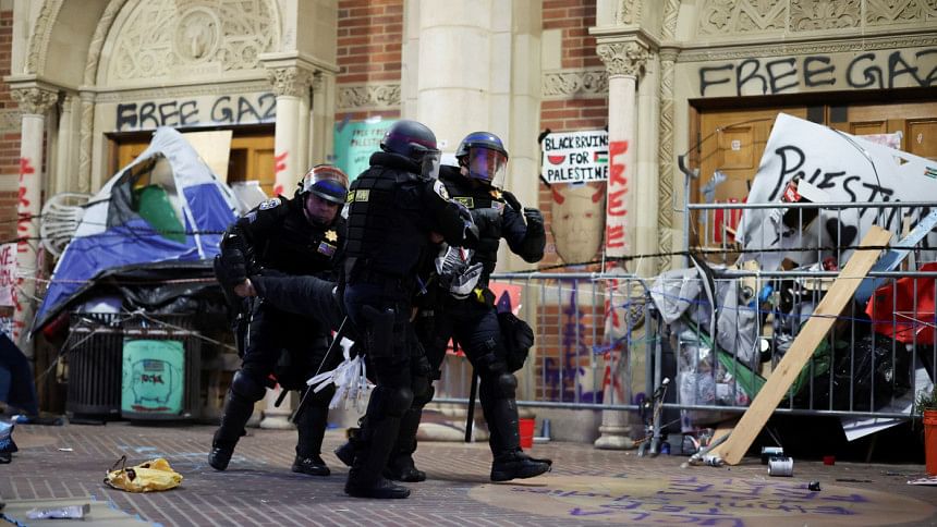 arrests on US college campuses arrests on US college campuses