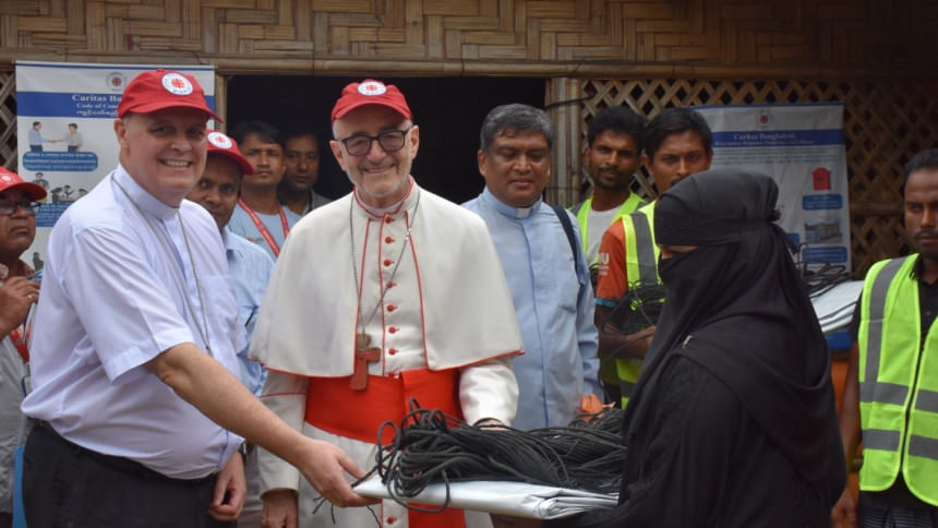 Vatican minister for global solidarity extends support for Rohingyas