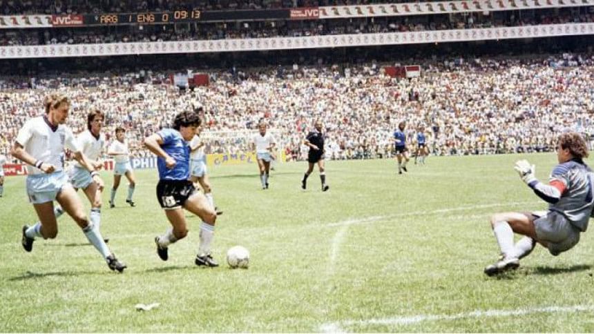 Maradona 'truly great' but 'hand of god' still riles Shilton | The ...