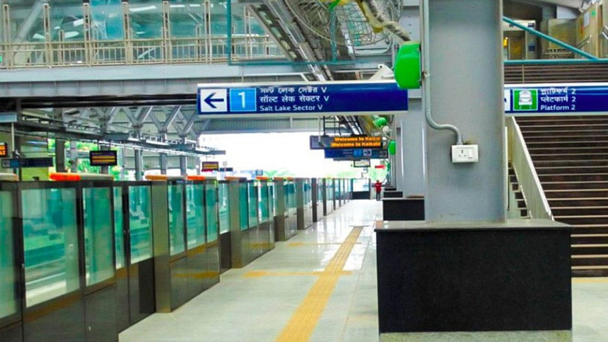 Kolkata underwater metro Service Kolkata underwater metro Service