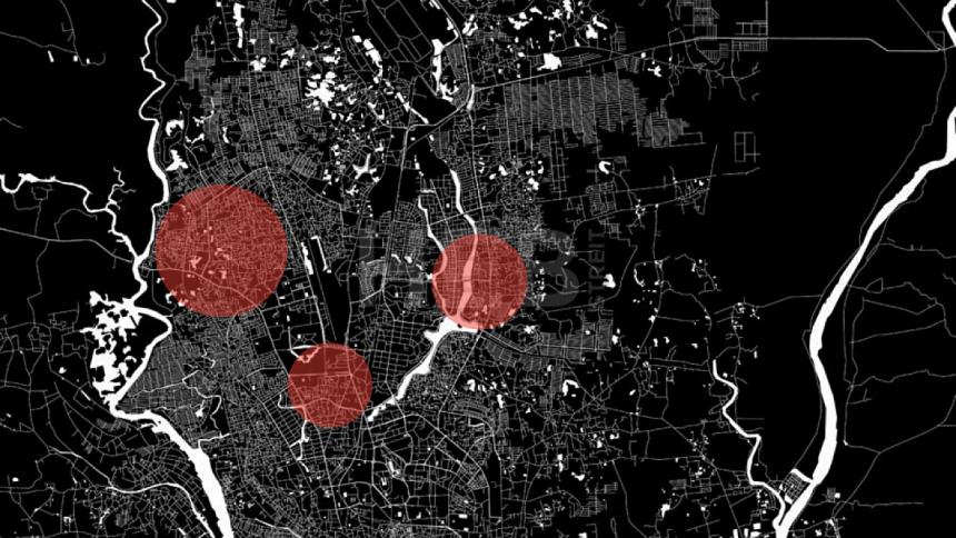 Dhaka map Dhaka map