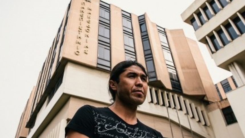 Hamid escaped from the Taliban in Afghanistan and eventually found himself in Greece.