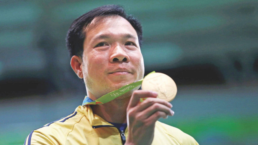 Hoang Xuan Vinh secured Vietnam's first-ever gold Hoang Xuan Vinh, Vietnam's first-ever gold