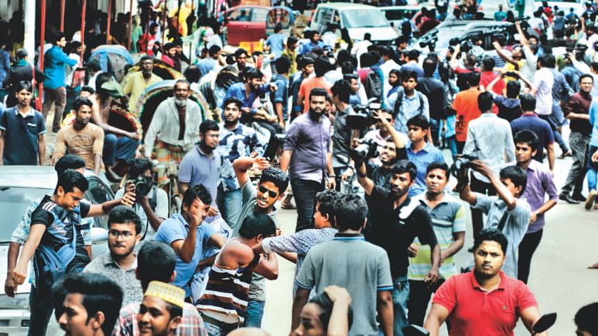 quota reform protesters in Bangladesh quota reform protesters in Bangladesh