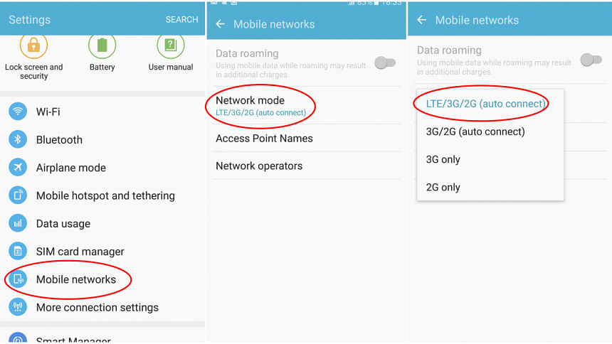 4G Internet Service of Mobile operators in Bangladesh 4G internet service