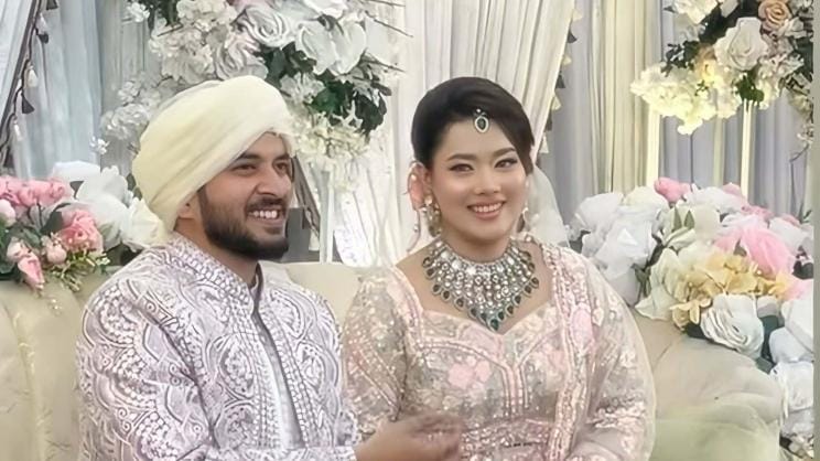 Partho Sheikh and Samiha 