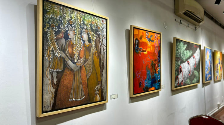 ‘Sampriti’: Dhaka exhibition celebrates artistic ties between Bangladesh and India