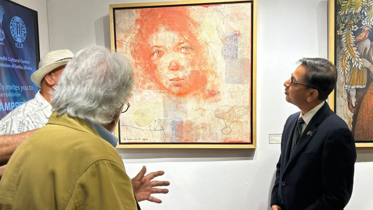 ‘Sampriti’: Dhaka exhibition celebrates artistic ties between Bangladesh and India