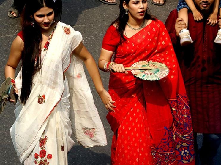 pahela baishakh, pahela baishakh celebration, pahela baishakh celebraion in Bangladesh, pahela baishakh 1431, Pahela Baishakh being celebrated across Bangladesh, first day of Bengali New Year, Bengali New Year-1431, Nobo Borsho, Pahela Baishakh festival, 