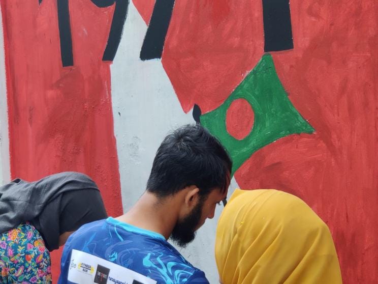 Graffiti and murals: The new language of freedom in Dhaka