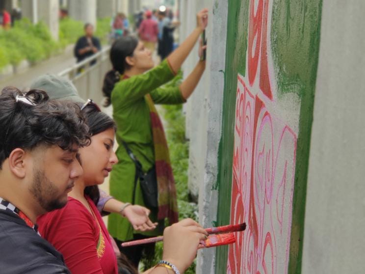 Graffiti and murals: The new language of freedom in Dhaka