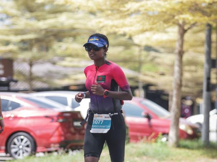 No gym, no problem: How Mariya from Rangpur became Bangladesh's first female Ironman