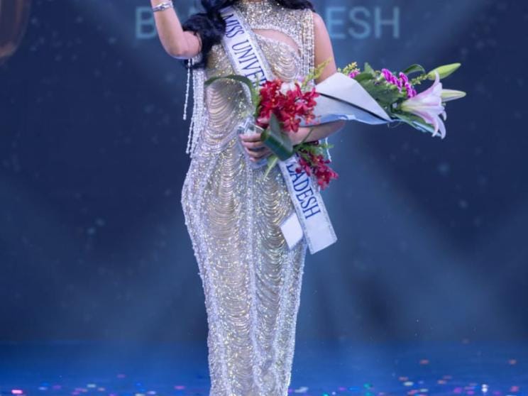Tangia Zaman Methila crowned Miss Universe 2025