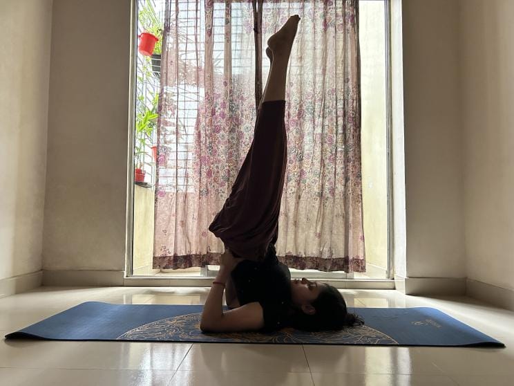 sarvangasana    Say goodbye to back pain with these simple yoga poses