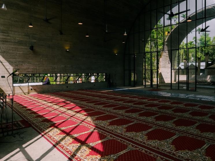 Baitul Mamur Jam-e-Mosque: A prayer space amidst the greenery of Lakshmipur