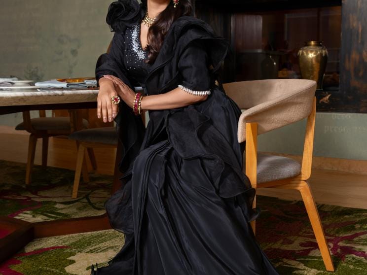 Elevate your winter wardrobe with chic neo-saree glamour