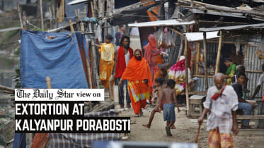 extortion at Kalyanpur Porabosti