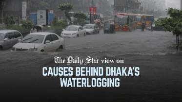 reasons behind Dhaka's waterlogging