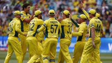 Aussie celebrate