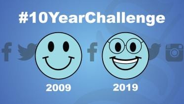 #10YearChallenge